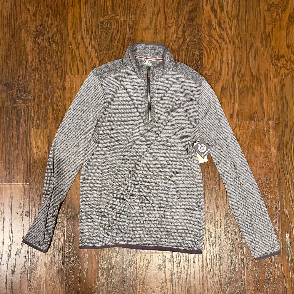 NWT, Flag & Anthem Men's 1/4 Zip Madeflex Performance Pullover, Size S